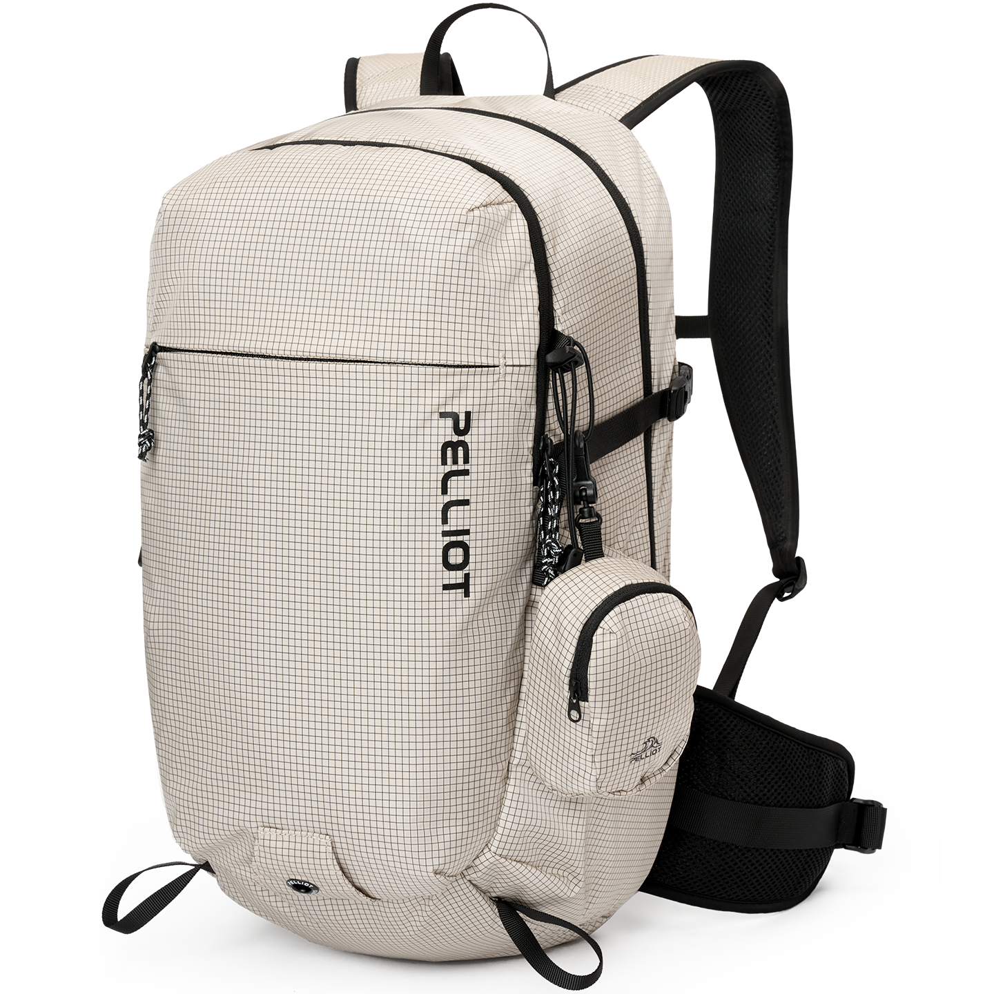 Pelliot Zhao Lusi Edition Outdoor Hiking Backpack Large Capacity Double Shoulder Bag 166025080 White