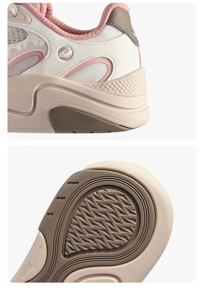 ERKE Women's Sneakers 2026 Summer New Comfortable Breathable Thick Sole Height Increasing Casual Sports Shoes | Bingguo 18