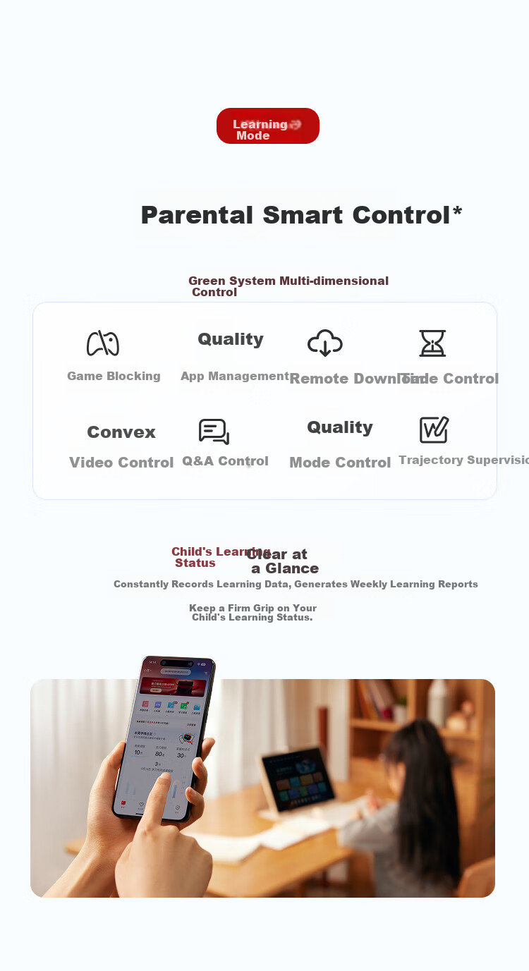 HUAWEI 11-inch Eye Protection Learning and Entertainment Tablet PC with Built-in Xueersi Resources, All-age On-campus Synchronized Courses, Student and Children Learning Device, 8GB+128GB 12
