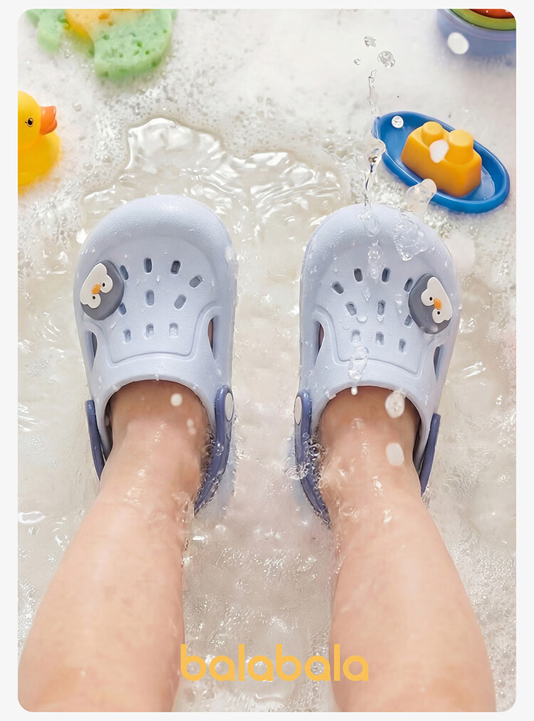 Balabala Boys' Summer Hollow-out Shoes Girls' Soft Sole Slippers Children's Indoor Slippers Toddler Beach Shoes Outdoor Wear 19
