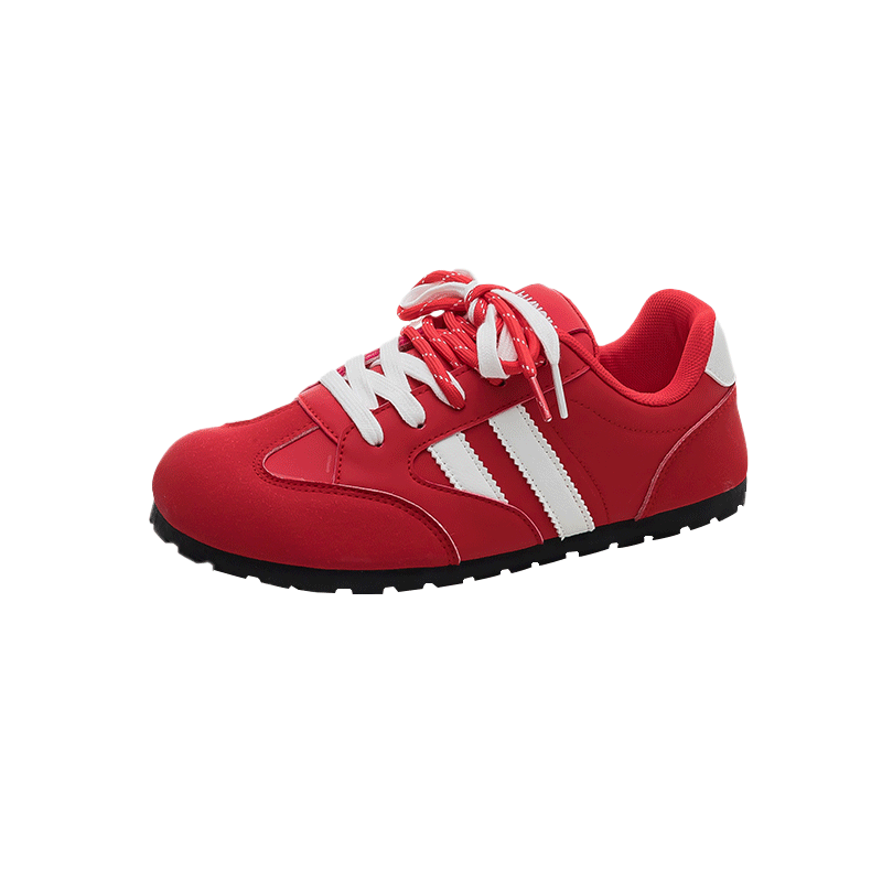 HUANQIU Ultra-Light Breathable Dopamine Training Shoes Women 2025 New Soft Sole Versatile Puff Mango Toe Agan Sneakers