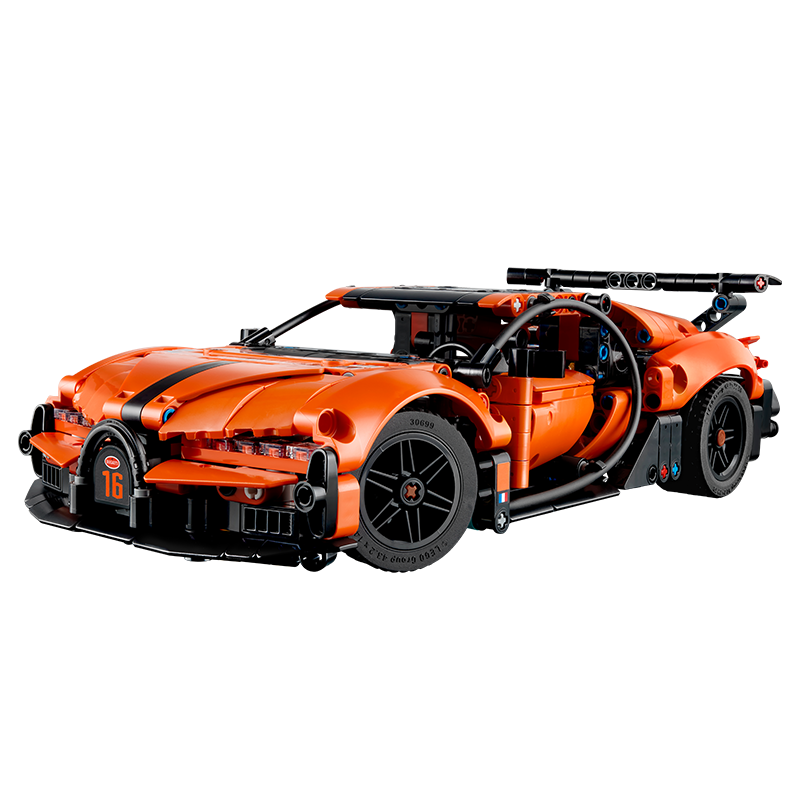 LEGO Building Blocks Mechanical Set 42222 Bugatti Chiron Supercar Kids Boys Girls Toy Birthday Gift Display Model