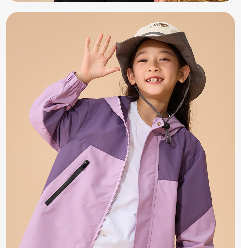 Baleno Kids Winter 2025 Thickened 3-in-1 Outdoor Windproof Jacket for Boys and Girls 12