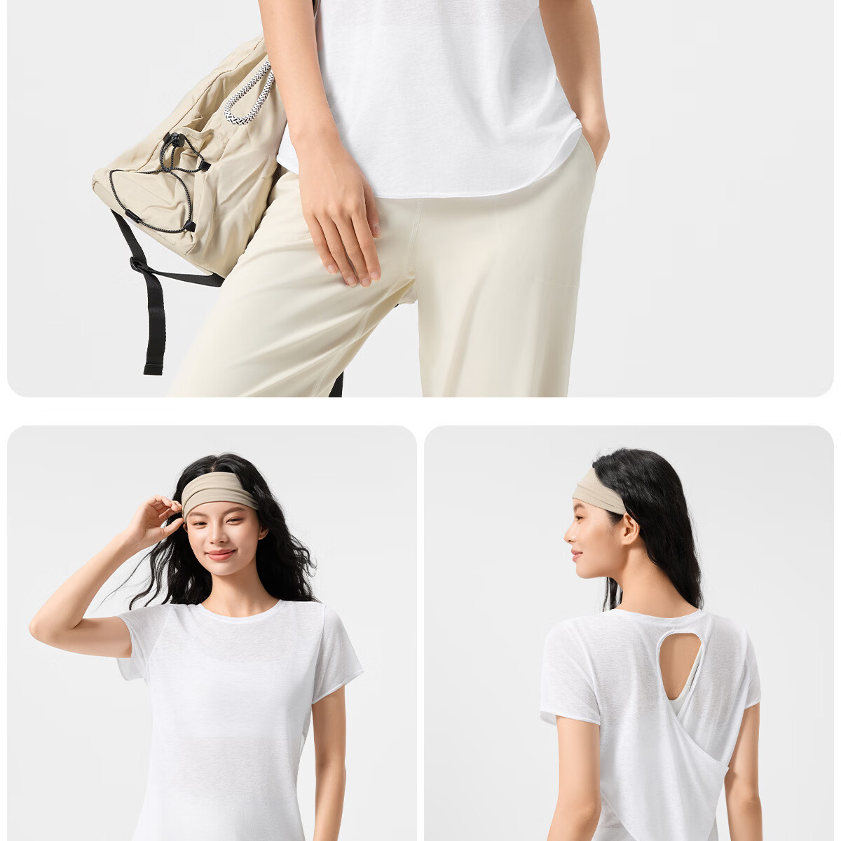 361° Loose Fit Lightweight Yoga Short Sleeve Breathable Quick-Dry Sports Top Slimming Pilates T-Shirt 23
