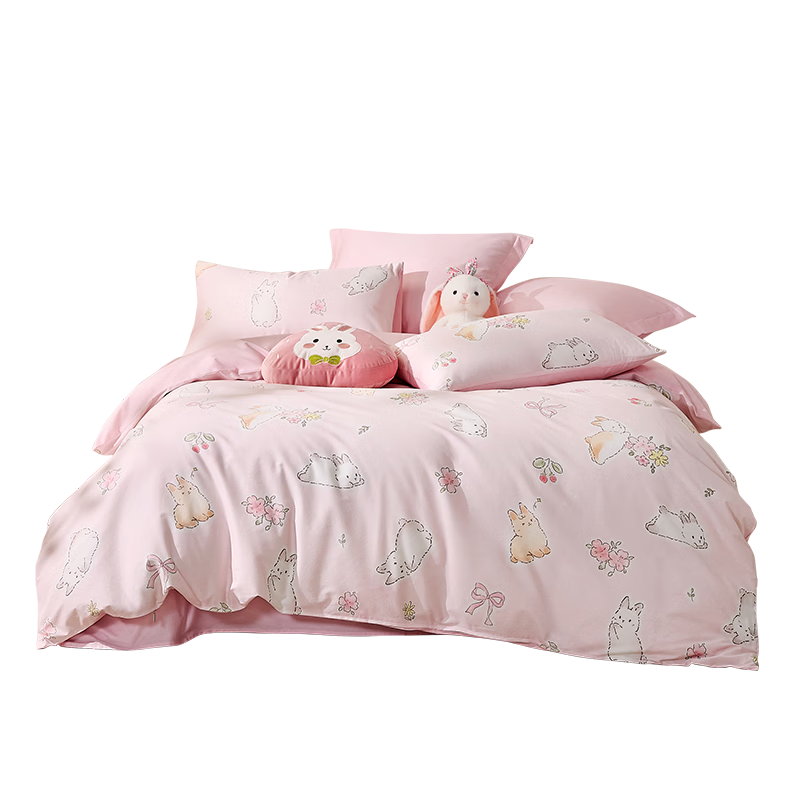 Luolai Kids 100% Cotton Quilt Cover Single Piece A-Class Double/Single Duvet Cover 200x230cm