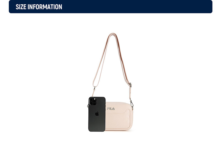 FILA Official Women's Shoulder Bag 2026 Summer Fashion Casual Crossbody Small Square Bag 30