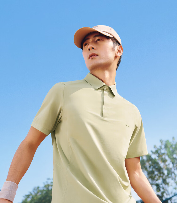 Beneunder Men's Polo Shirt Outdoor Sweat-Absorbing Short Sleeve T-Shirt DR016 Cardamom Gray S 6