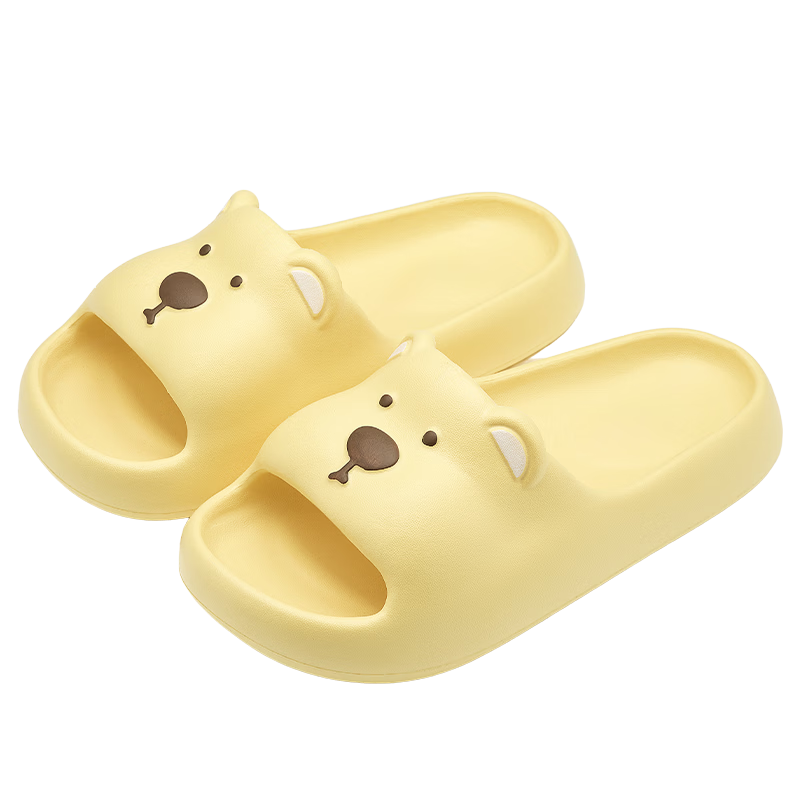 Lidani Kids Slippers Home Four Seasons New EVA Soft Sole Indoor Bathroom Parent-Child Cool Slippers