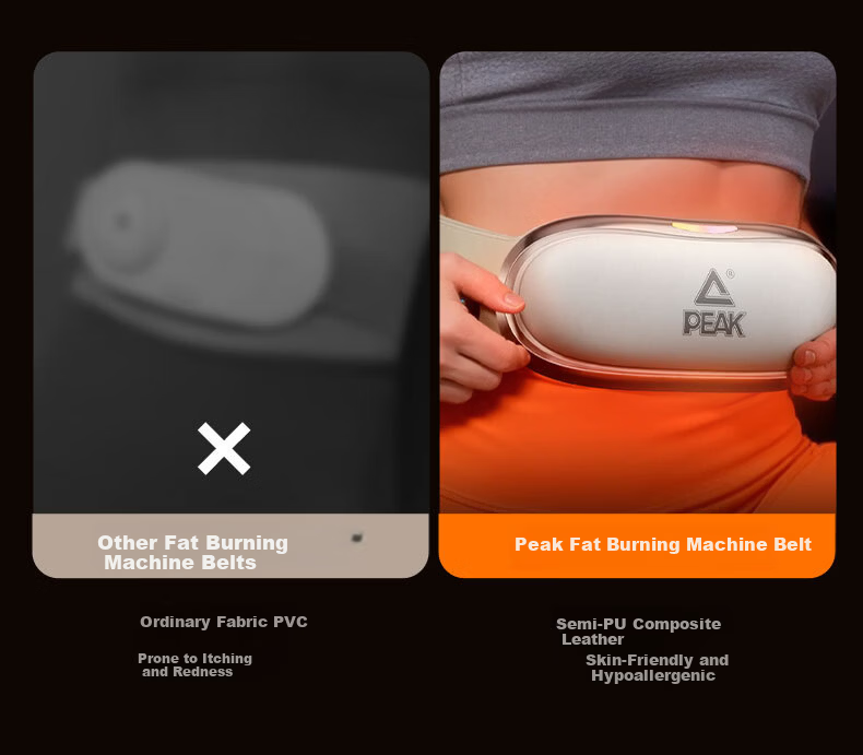PEAK Fat Burning Shaker Abdominal Fascia Ring Slimming Rapid Belly Fat Loss Waist Belt Full Body Shaping Lazy Trainer 26