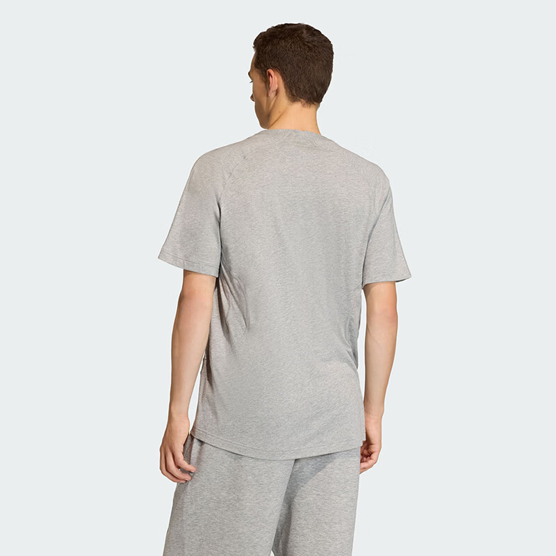 Adidas Originals Men's CUTLINE CO TEE Short Sleeve T-Shirt KE0712 Light Grey L 3