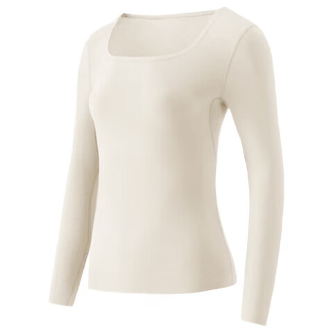 Urban Beauty 10A Antibacterial Low Collar Base Shirt Women Autumn Winter Fleece Thickened Basic Long Sleeve Slim Soft Inner Wear
