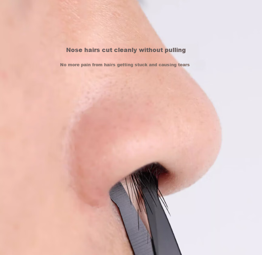 Jing Xiaodi Precision Nose Hair Trimmer Men's Round Head Manual Safe Nasal Hair Scissors Grooming Tool 6