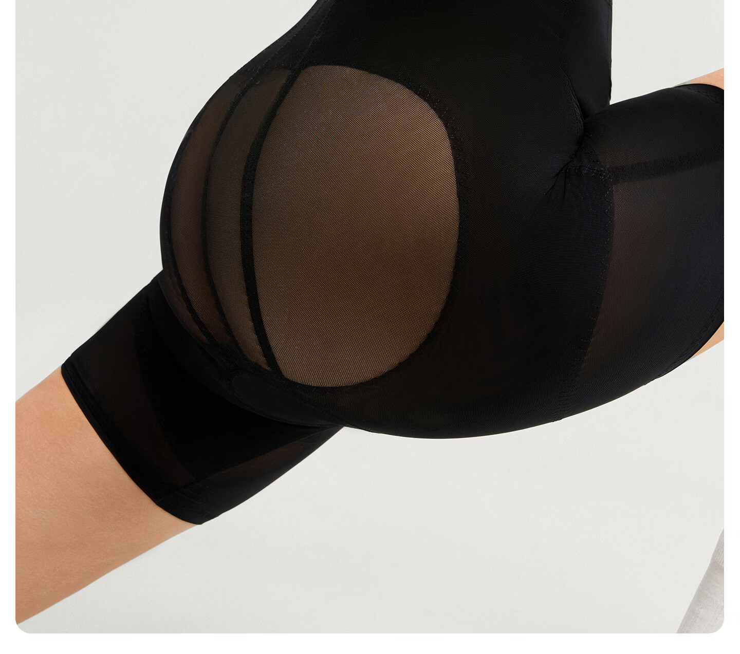Youkeshu S+ Bandage Abdomen Tummy Control Strong Hip Lift 7A Antibacterial Silk Crotch Seamless Waist Shaping Safety Shorts 25