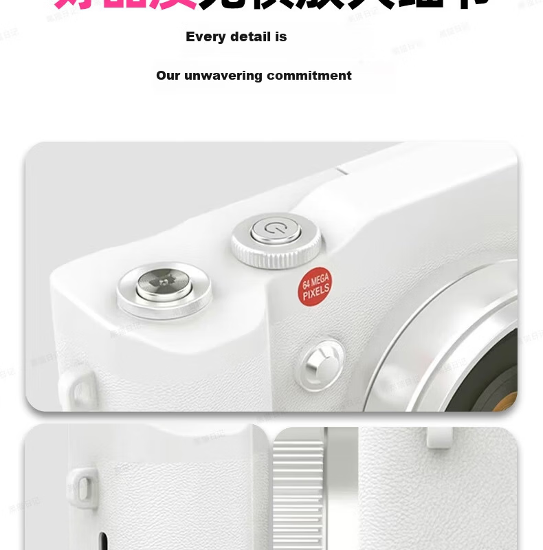 Black Cat Diary Snoopy SN15 Collaboration HD Digital Camera CCD Flip Rotating Retro Student Campus Mini Camera Entry-Level Cute Kids Card Camera Instant Gift 17
