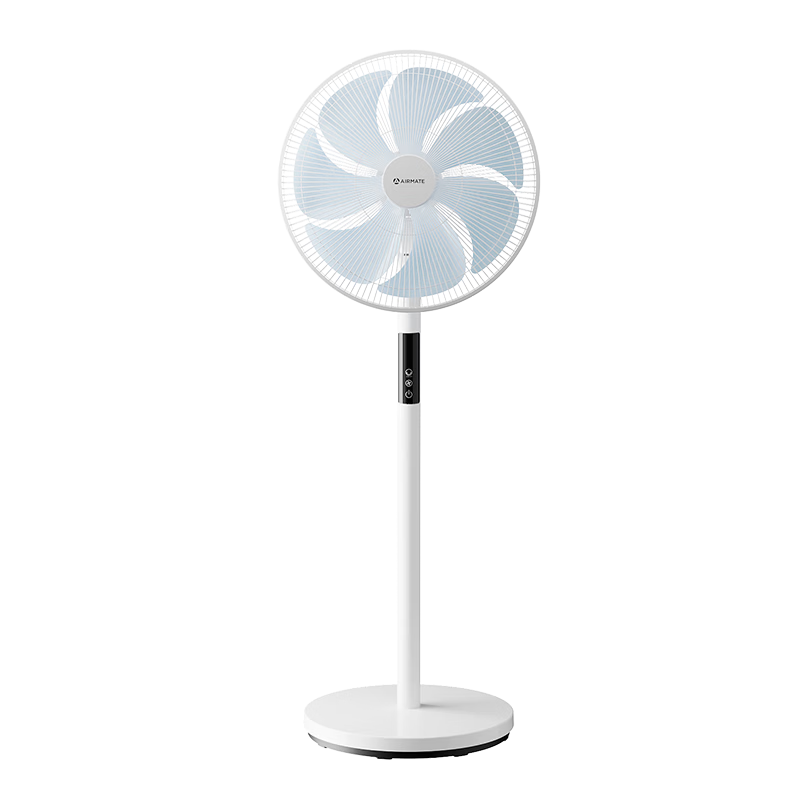 AIRMATE [DC Inverter] Electric Fan, High-Power Household Smart Remote Control Floor Fan, Quiet Bedroom Fan, First-Class Energy Efficiency Air Circulator Fan with Oscillation, Energy-Saving Small Fa