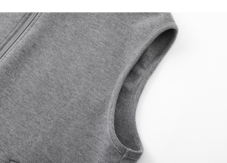 Demana Long-termism Spring Vintage Style Hooded Sleeveless Loose Slimming Concealing Petite Jacket for Women High-end Feel 14