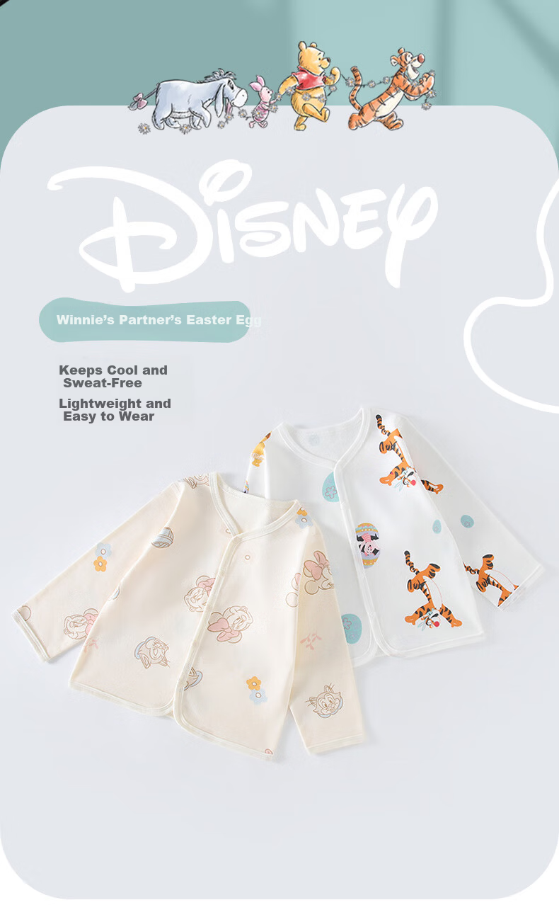 Disney Baby Cotton Cardigan Autumn T-Shirt Newborn Infant Toddler Boys Girls Spring Fall Top Size 100 1