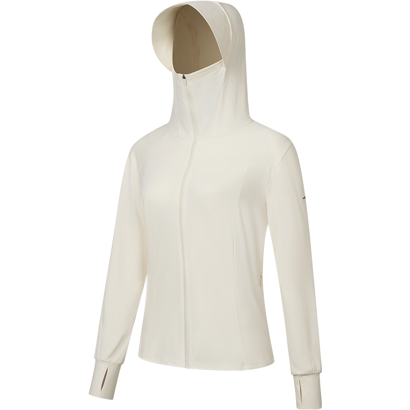 Erke Women's Knitted Sun Protection Jacket Summer Quick-Dry Ice Cooling Breathable UPF80+ Outdoor Sports Windbreaker