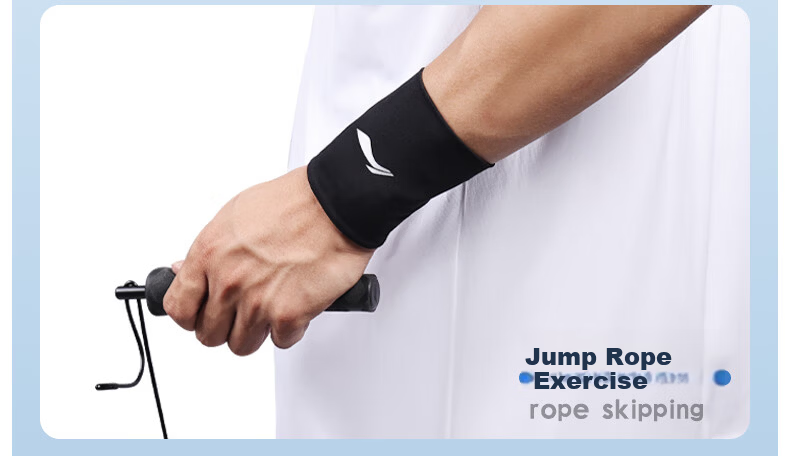Li-Ning Sports Wristband Sweat-Absorbing Cooling Wrist Towel for Badminton Basketball Volleyball Tennis Tendonitis Wrist Injury 28