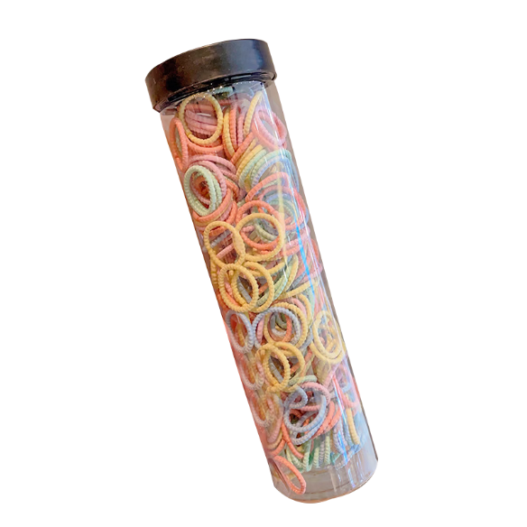 Chense Children's Hair Ties, 300 Small Elastic Bands for Ponytails, Children's Hair Bands, 300 Pieces Per Pack