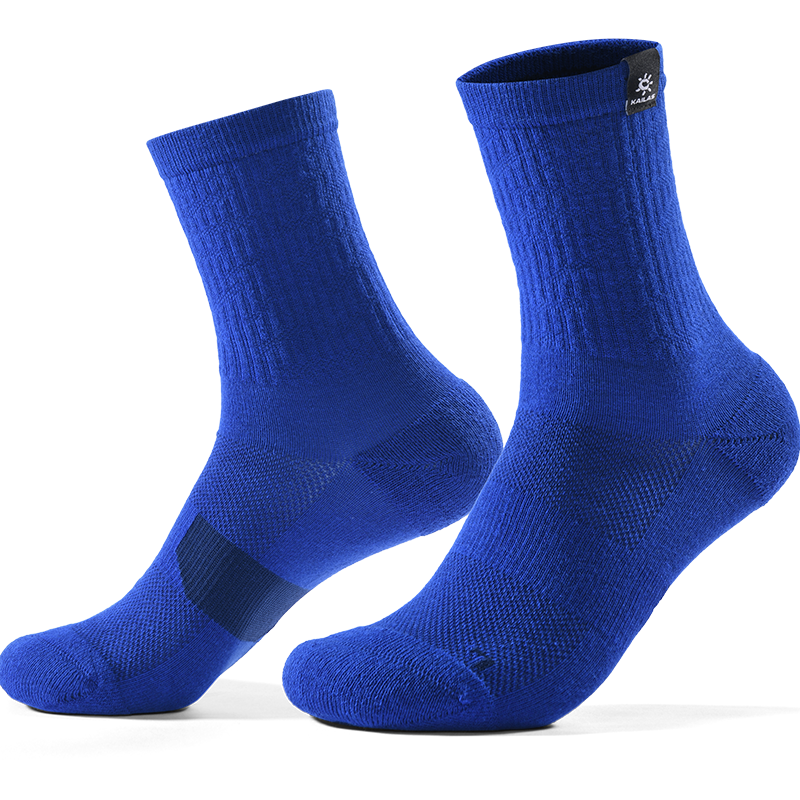 KAILAS Kailas Unisex Mid-Cut Sports Socks (2 Pairs) KH2602005 Ice Blue/White S