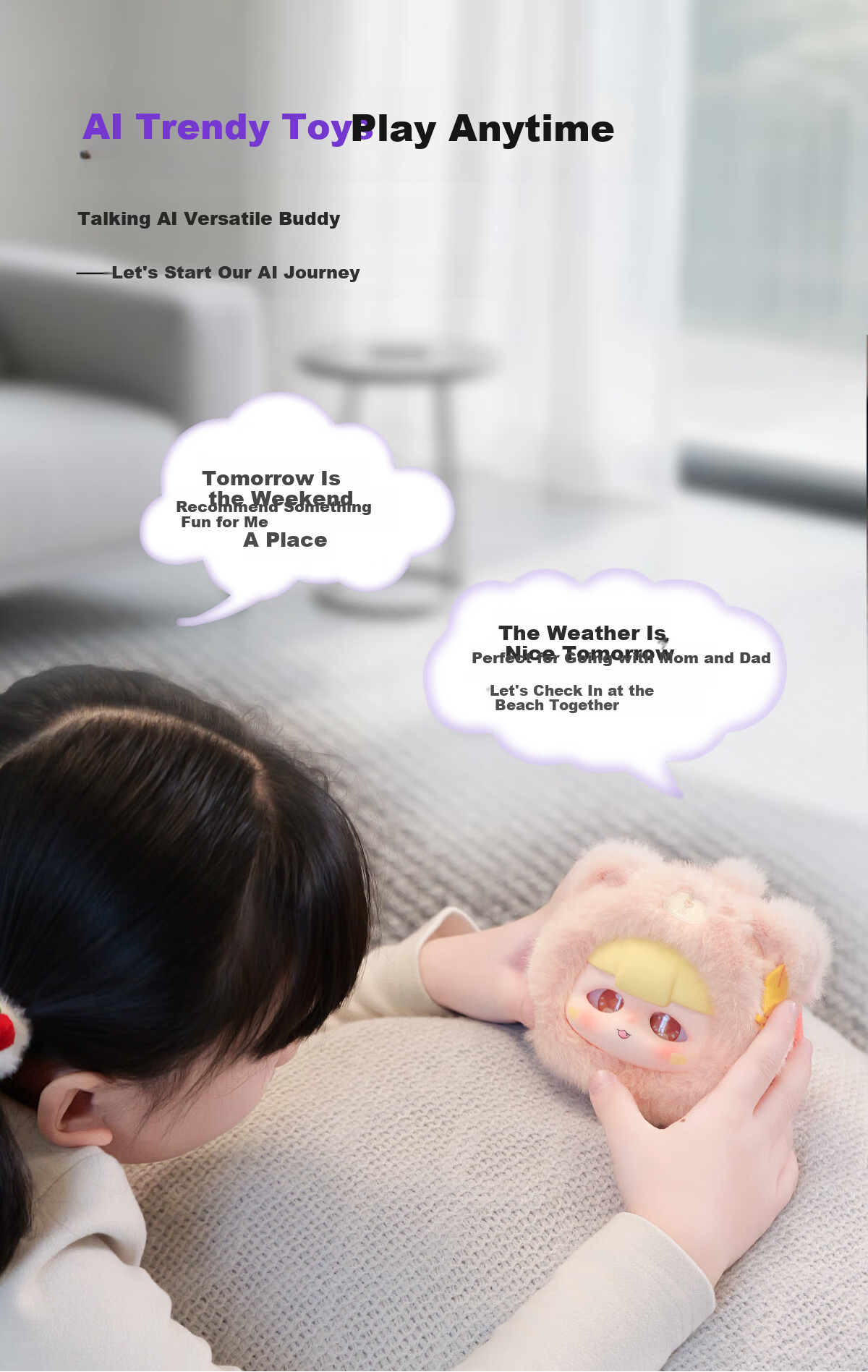 Eryuan Soul [Children's Day Gift] Maiji AI Companion Robot Emotional Dialogue for Children Girls Ages 3-14 6