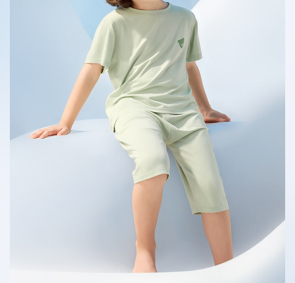 Beitais Fetal Sebum Children's Homewear 2026 New Spring and Autumn A-Class Parent-Child Homewear Set Kids Clothing 23