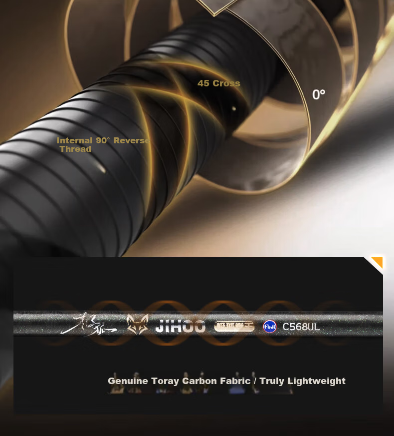 Wei Alliance 1.5m Straight Handle Jihu Coil King 0 Ring UL Light Micro Lure Rod Short Section Telescopic Lure Rod Mako Fishing Rod 3