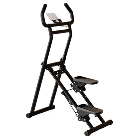 KOGER Multifunctional Stair Climber Home Fitness Equipment Indoor Mountain Climbing Slope Stepper Luxury Black