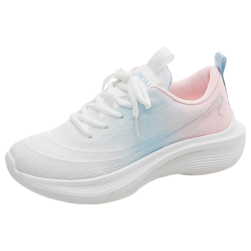 HUANQIU High-Quality Athletic Shoes, Flyknit Lightweight Running Shoes, 2026 New Popular Spring Season Breathable Mesh Versatile Fashion Trendy