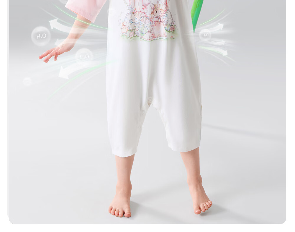 Betis Baby Romper Summer Thin Breathable 2026 New Boys Girls Short Sleeve Children's Homewear 9