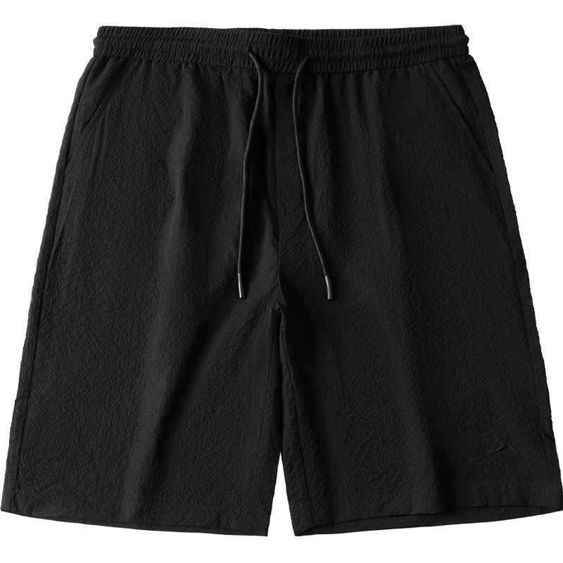 HLA Hailan Home Men's Casual Mid-Length Shorts 26 Mountain Elastic Waist Five-Point Pants Summer Men