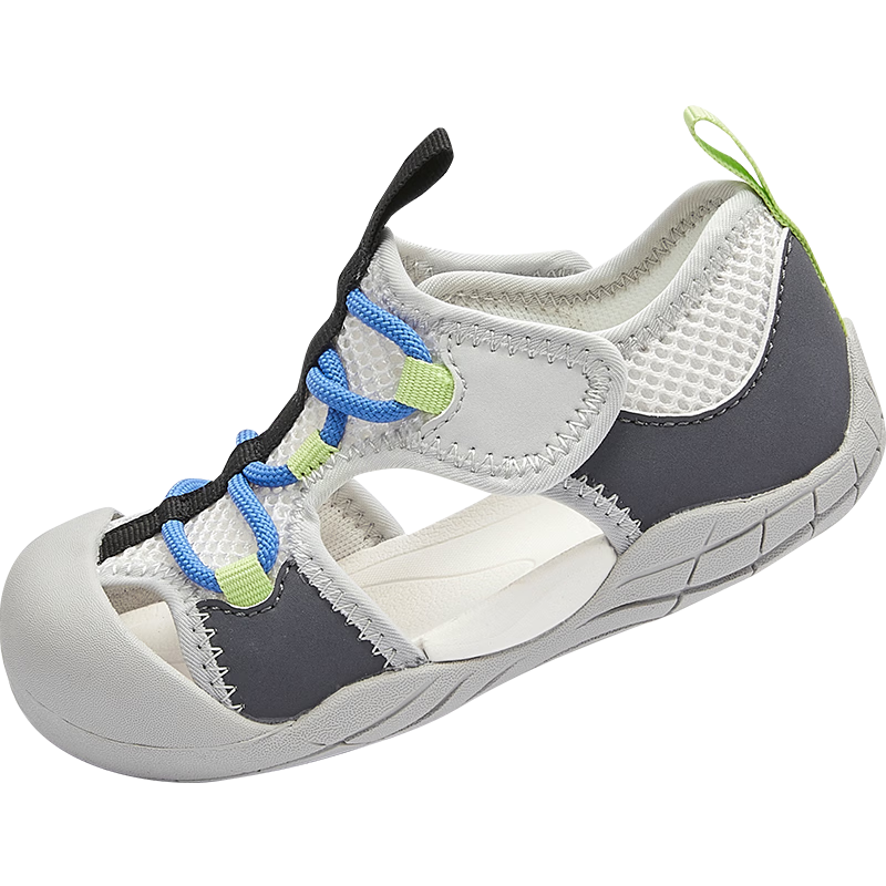 Balabala Kids Steady Shoes Children's Sandals Boys Girls 2026 Summer New Sports Shoes Mesh Functional Shoes Strap Walking Shoes