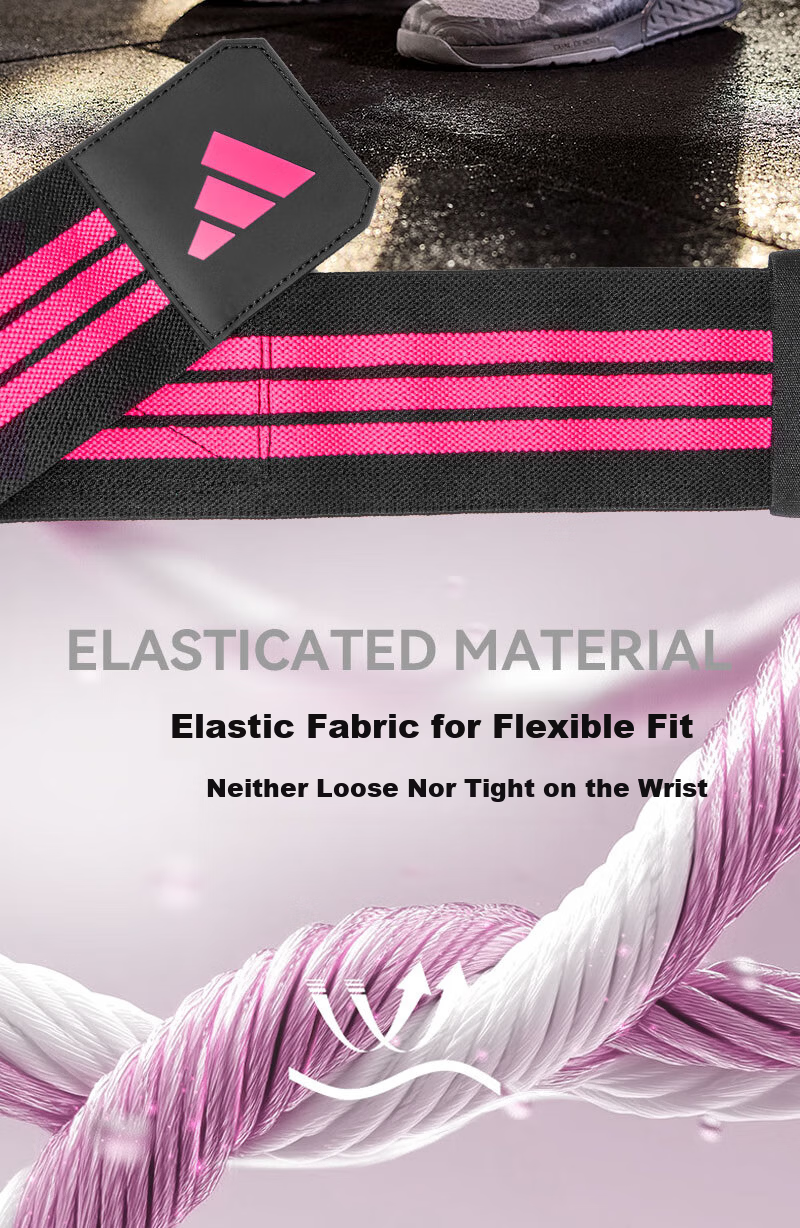Adidas Fitness Wrist Wraps Bench Press Deadlift Push-up Compression Wristbands for Men and Women Badminton Tendonitis Wrist Support Gear 10