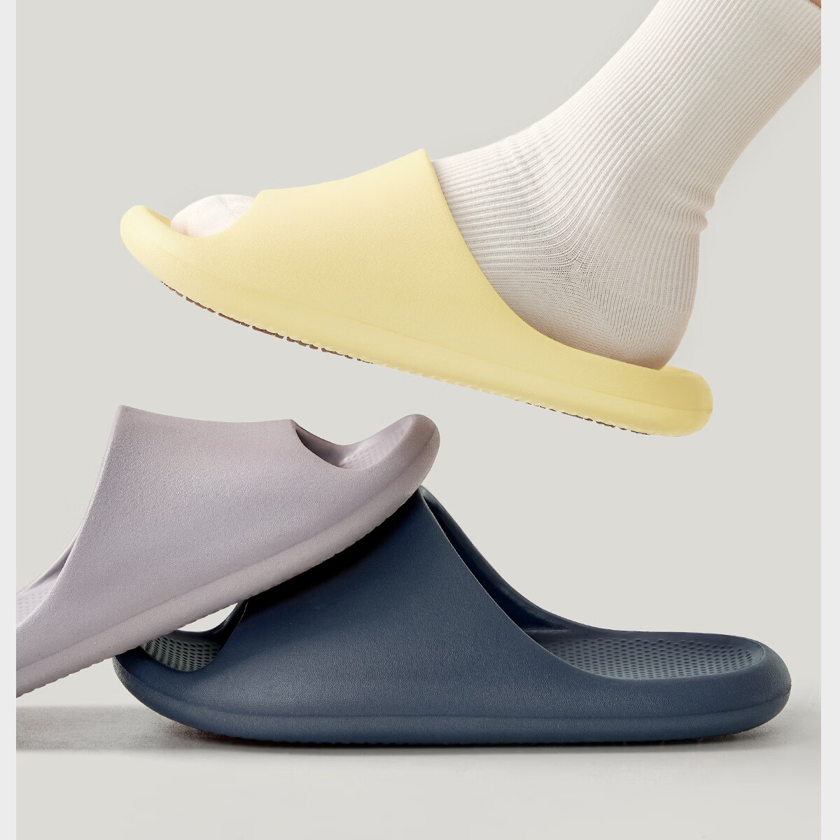 Lidani Non-Slip Slippers for Men New Style Elderly Pregnant Women Indoor Anti-Slip Bathroom Shower Surgical Room Cool Slippers for Men and Women 15