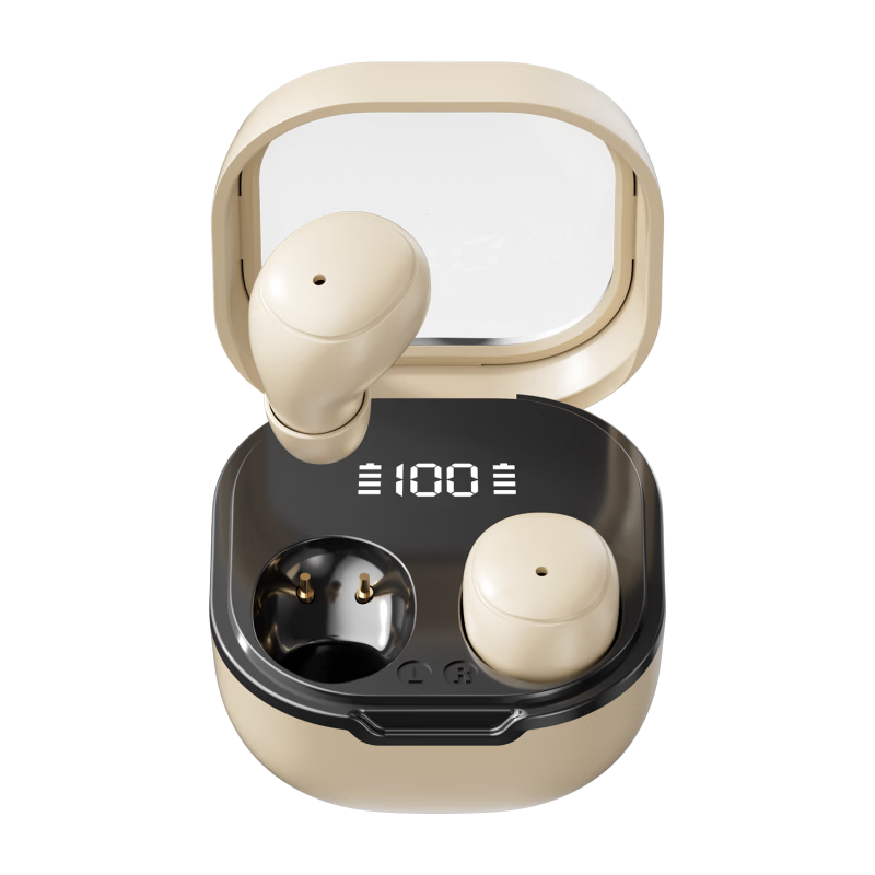 EZHK Mini Hidden Bluetooth Earbuds Invisible In-Ear Work Earphones Stealth Design Unseen by Others New Model Non-2 Agent Millimeter Ultra-Long Battery Life