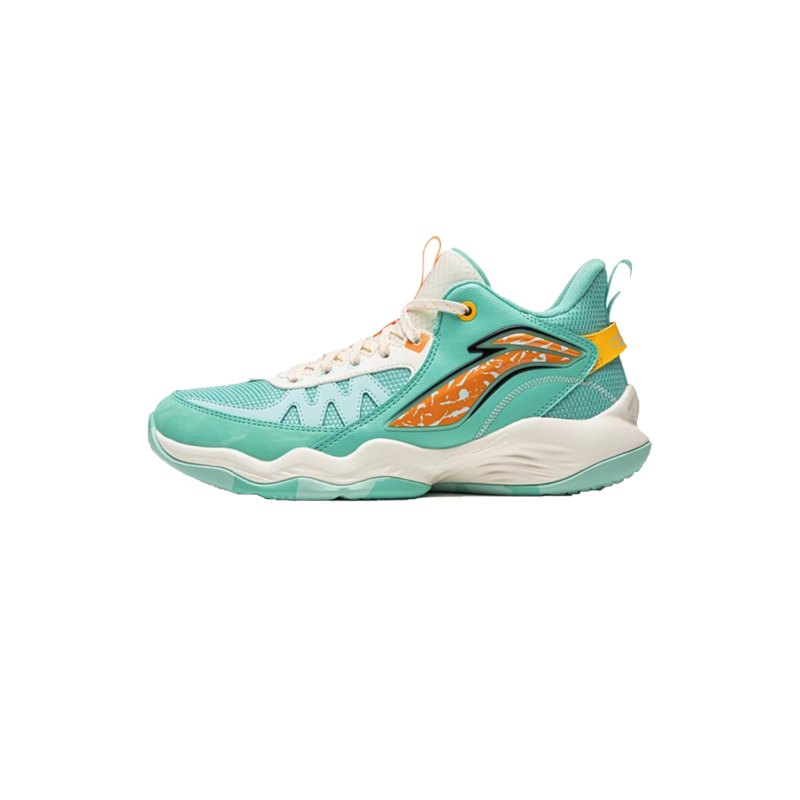 LI-NING Kids Basketball Shoes 2026 New Boys' Shock Absorption Rebound Anti-Torsion Sports Casual Basketball Sneakers