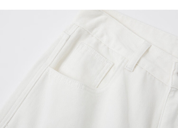 Demana Oxygen Pure Cotton Spring Workwear High-Waist Pocket Loose Straight Slim Fit Jeans for Women Premium Quality 12