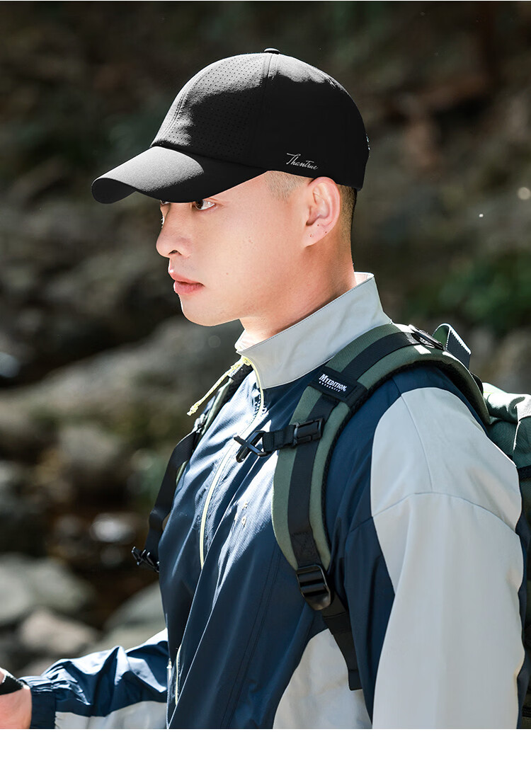 Zhenxiang Men's Spring Outdoor Sun Protection Baseball Cap UV Protection Breathable Duckbill Sports Hat Y1047 8