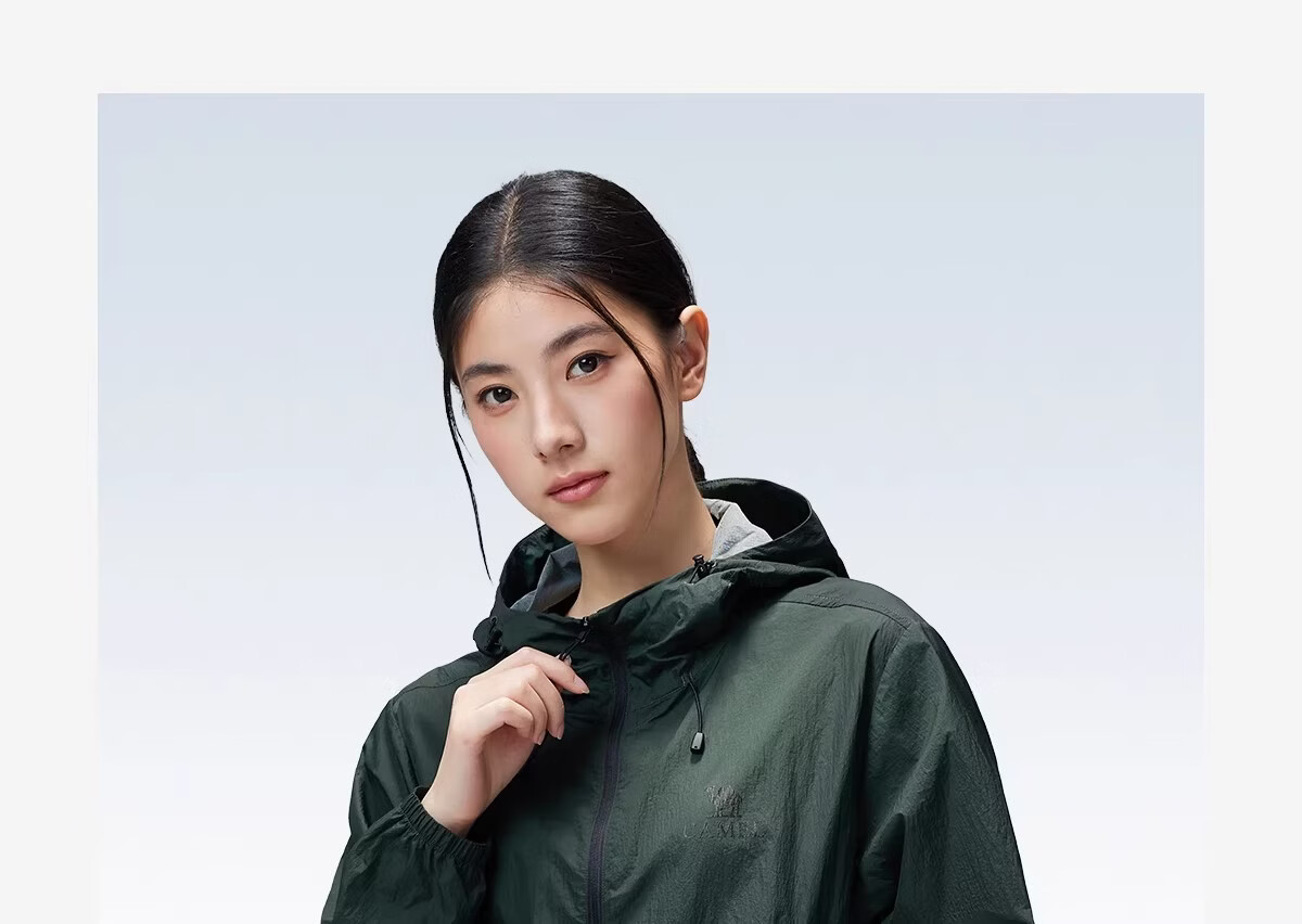 Camel [Wang Junkai Edition] 2026 Spring Summer Unisex Breathable Cooling Windproof Water-Repellent Sports Jacket 39