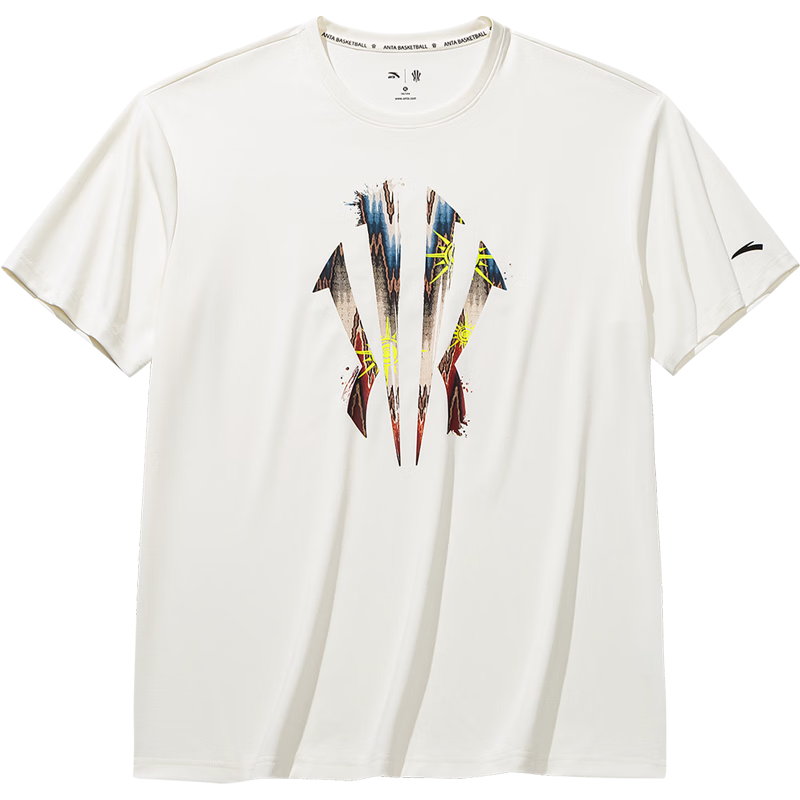 Anta Kyrie Irving Series Jelly T-Shirt | Trendy American Style Ice Silk Short Sleeve Unisex Summer Breathable Loose Tee