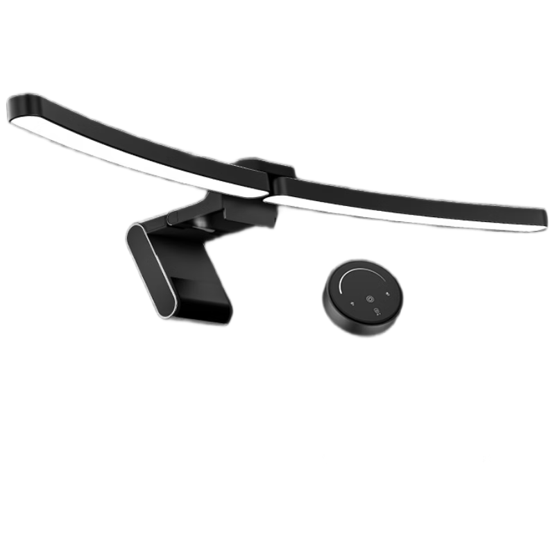 AOC Curved Screen Hanging Lamp RGB Auto Light Sensor Full Spectrum Asymmetric Light Source Gaming Computer Monitor Screen Lamp Foldable Curved Screen Hanging Lamp 702G