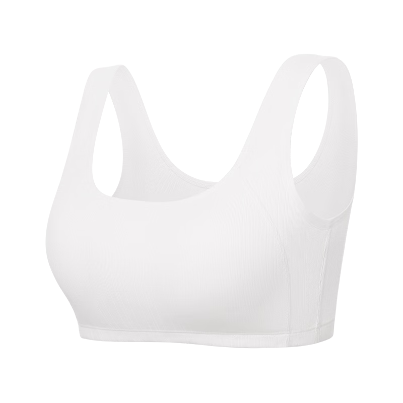 PurCotton Little Breath Pro Girls' Underwear Bra Junior High School Developmental 7A Antibacterial Breathable Cotton Vest
