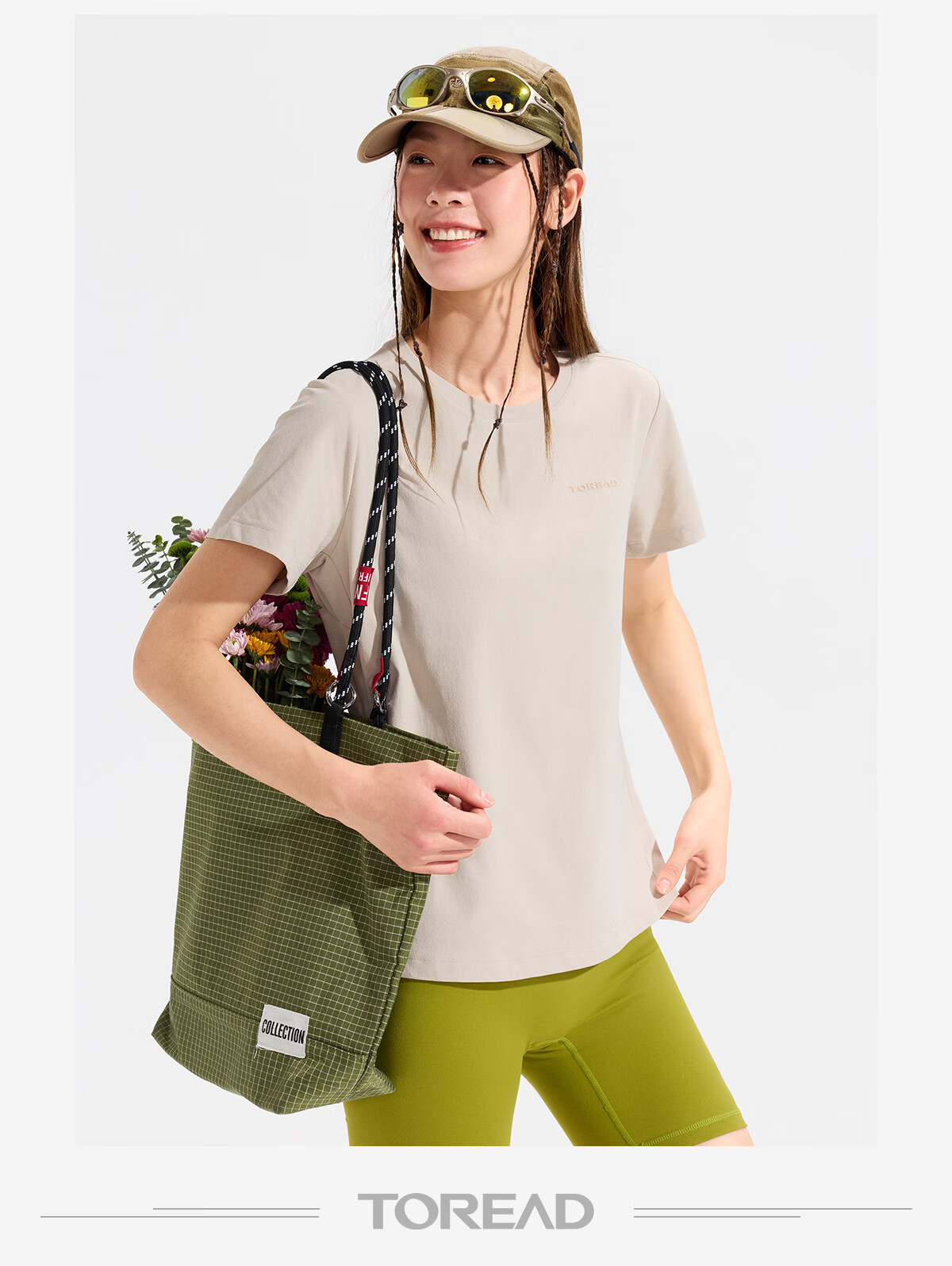 TOREAD Women's Quick-Dry T-Shirt 26 Spring Summer New Cooling Breathable Sun Protection Outdoor Sports Functional Short Sleeve TAJJBO82718 20