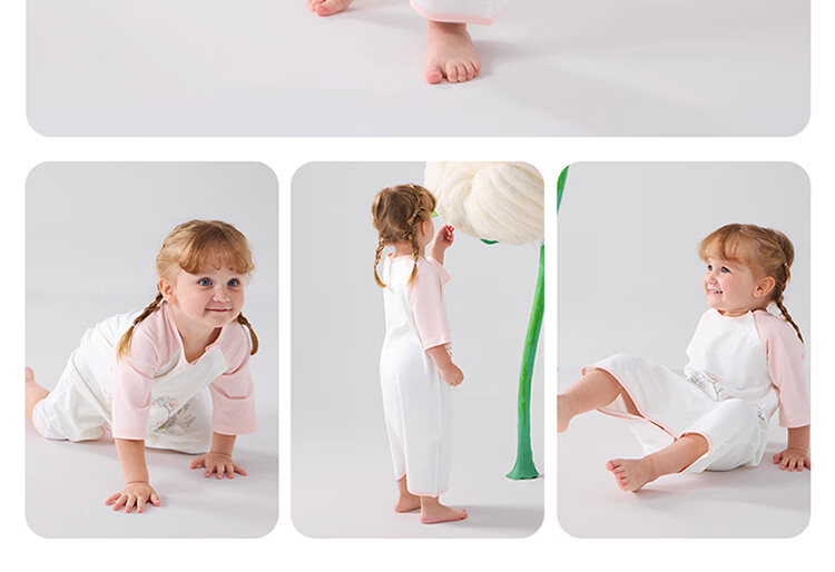 Betis Baby Clothes Pure Cotton Class A Summer New Sleep Robe Baby Pajamas Children's Nightgown All-Season Universal 14