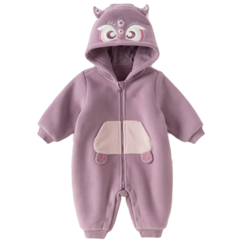 DAVE & BELLA [Zoo] Baby Clothes, Fall Outdoor Wear, Onesie for Girls, Autumn Outfit for Boys, Jacket