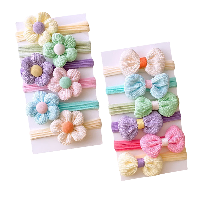 Chense Children's Hair Ties, 12 Pieces, Gentle on Hair, Towel Rings, Ponytail Holders for Girls