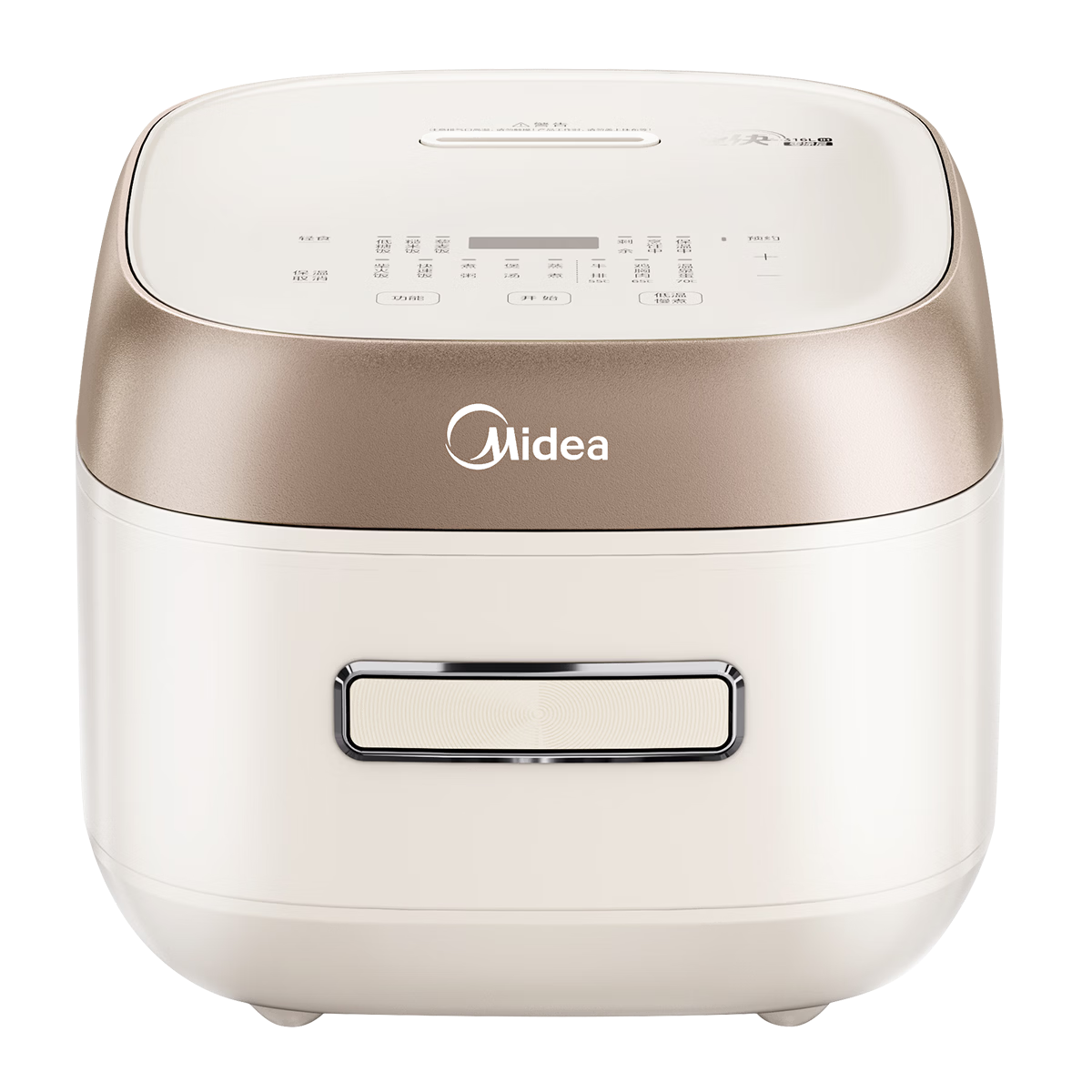 Midea Low-Sugar Rice Cooker 0 Coating Dual Non-Stick IH 3D Heating 316L Stainless Steel Inner Pot Healthy Low-Calorie 4L Household Multi-Functional Rice Cooker for 4-5 People Model 451S