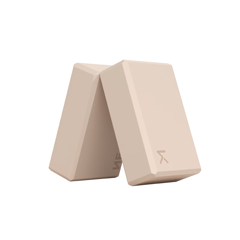 Keep Yoga Block EVA Eco-Friendly Yoga Aid for Beginners Men Women Children Dance Practice Brick Oat White