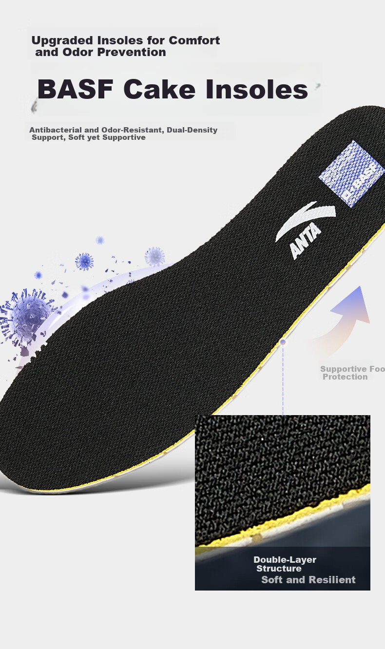 Anta Shenxing 14 | [Fan Zhendong Edition] Shock Absorption Men's Fitness Commuter Winter Sports Shoes 112617711 16